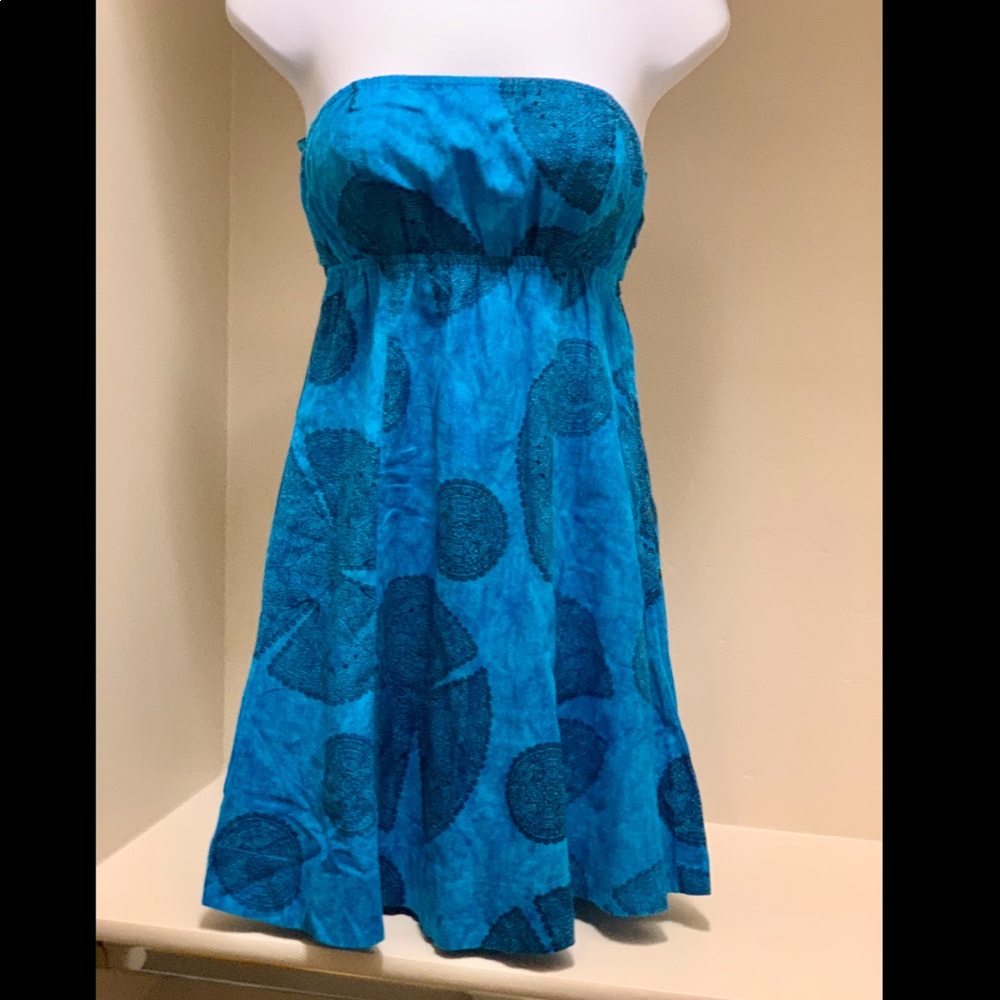 FREE PEOPLE - Blue Summer Dress, Size 6